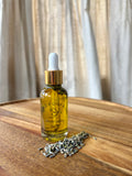 lavender skin oil in dropper